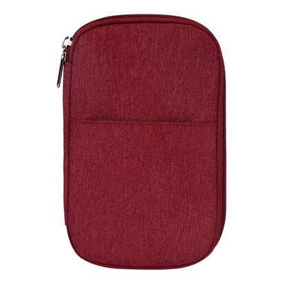 OMOUBOI Outdoor Travel Storage Bag Multi-Function Passport Package, Black, Red, Dark Blue, Gray White, Olive