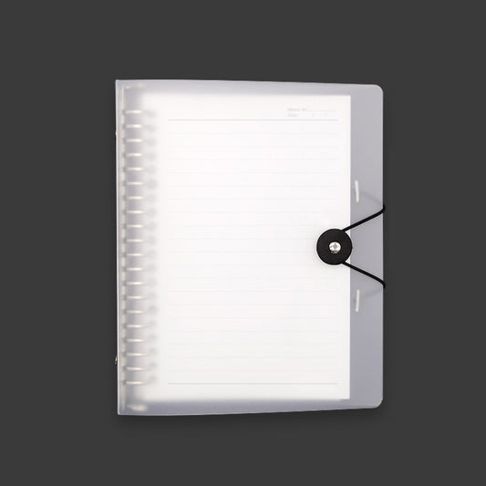 Transparent Matte PP Soft Shell Cover Hand Accountive Page, Style:, A5 Horizontal Core, A5 Cornell Core, A5 Mesh Core, A5 Point Array Core, B5 Horizontal Core, B5 Cornell Core, B5 Mesh Core, B5 Point Array Core