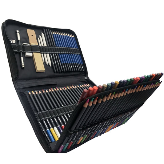 95 PCS / Set Yover Oily Colored Pencil Set Art Sketch Pencil Painting Set, 95 PCS / Set