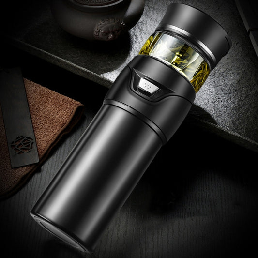 101-500ML Insulation Cup Tea Water Separation Tea Cup,Style:, Stainless Steel  Black, Stainless Steel  Coffee, Stainless Steel  Gray, Black+Gift Box, Coffee+Gift Box, Gray+Gift Box, Glass Black+Gift Box, Glass Coffee+Gift Box, Glass Gray+Gift Box������...