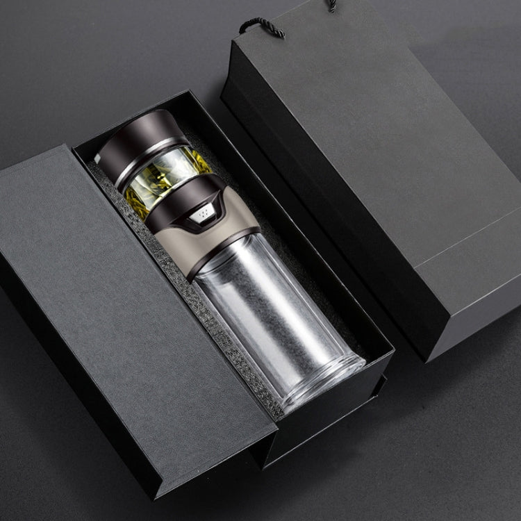 101-500ML Insulation Cup Tea Water Separation Tea Cup,Style:, Stainless Steel  Black, Stainless Steel  Coffee, Stainless Steel  Gray, Black+Gift Box, Coffee+Gift Box, Gray+Gift Box, Glass Black+Gift Box, Glass Coffee+Gift Box, Glass Gray+Gift Box������...