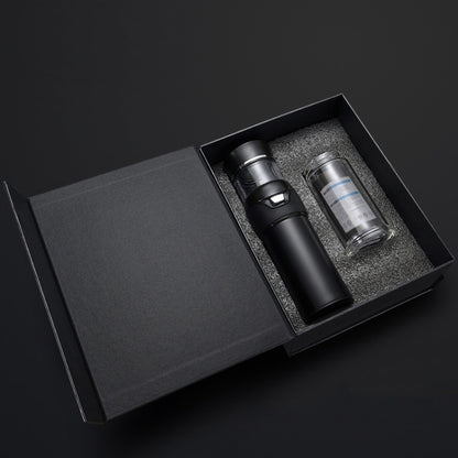 101-500ML Insulation Cup Tea Water Separation Tea Cup,Style:, Stainless Steel  Black, Stainless Steel  Coffee, Stainless Steel  Gray, Black+Gift Box, Coffee+Gift Box, Gray+Gift Box, Glass Black+Gift Box, Glass Coffee+Gift Box, Glass Gray+Gift Box������...