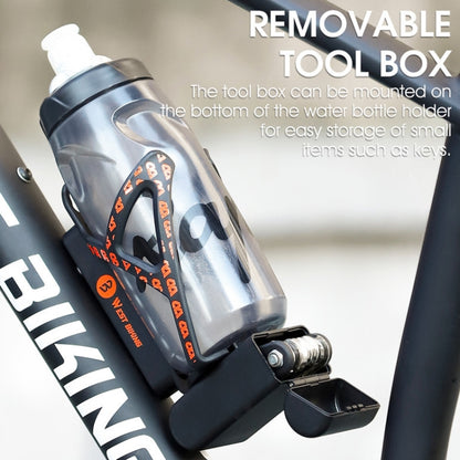 WEST BIKING Bicycle Multifunctional Bottle Cage Tire Lever Tool Box