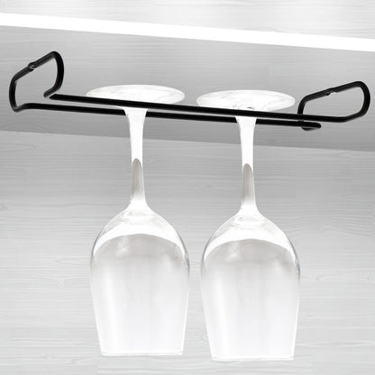 Simple Single-Row Red Wine Cup Inverted Rack, Red Wine Cup Inverted Rack