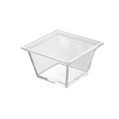 2 PCS Geometric Snack Plate, Small Quartet (White), Small Quartet (Transparent), Big Quartet (White), Big Quartet (Transparent), Hexagonal (Transparent), Quadrilateral (Transparent), Rectangular (Transparent)