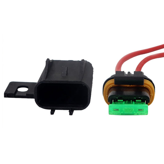 Car Slice Fuse Holder Waterproof Fuse Box Tape Line Fuse Box, 10 PCS Slice Fuse Holder
