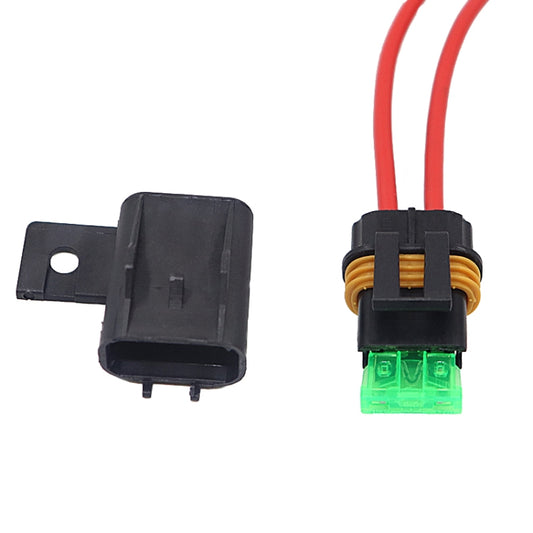 Car Slice Fuse Holder Waterproof Fuse Box Tape Line Fuse Box, 10 PCS Slice Fuse Holder