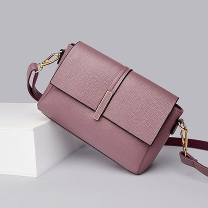 Large-capacity Commuter Women Bag Single-shoulder Messenger Small Square Bag