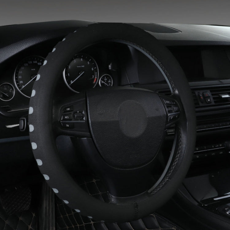 Sports Punched EVA Car Steering Wheel Cover, Size:, 38cm