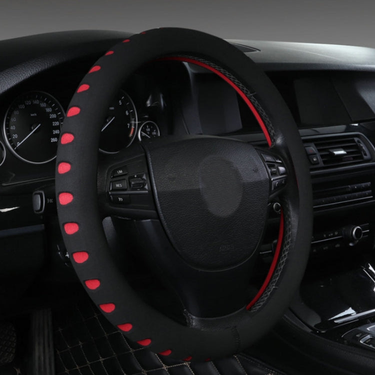 Sports Punched EVA Car Steering Wheel Cover, Size:, 38cm