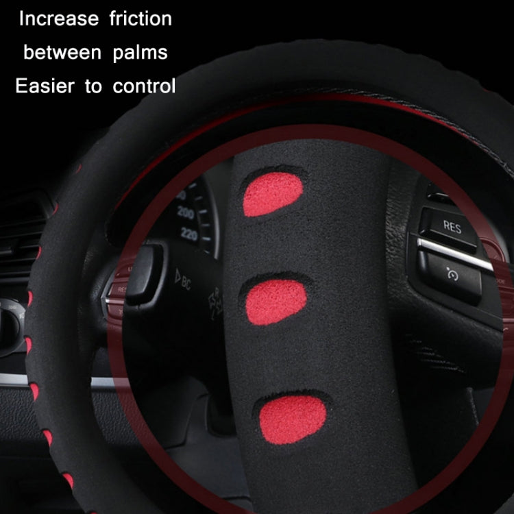 Sports Punched EVA Car Steering Wheel Cover, Size:, 38cm