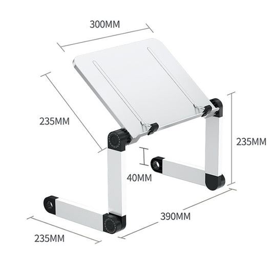 L03 Adjustable Lifting Reading Rack Book Holder Laptop Stand,Style：, Double Section Black, Double Section White, Single Section Black, Single Section White