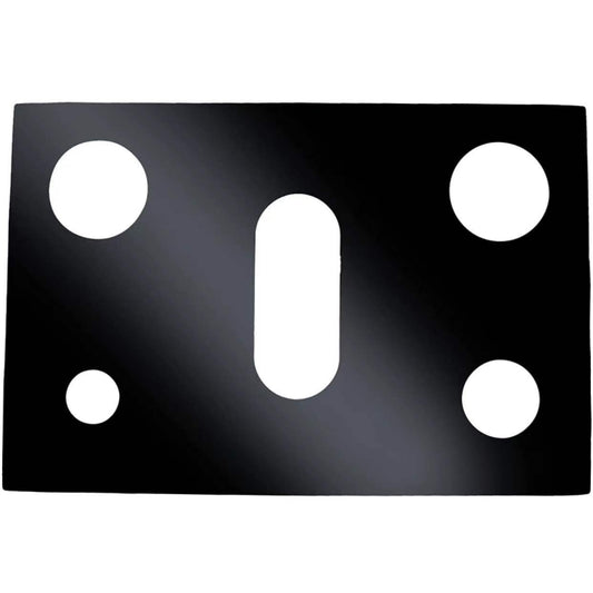 Gas Stove 5-hole Oil-proof Pad Teflon Protective Cover Anti-dirty Pad