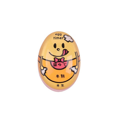 Boiled Egg Timer Reminder Color-changing Cartoon Egg Timer, Specification: Japanese, Yellow Chick, Red Chick, Green Chick, Purple Chick, Orange Chick, Pink Chick, Japanese