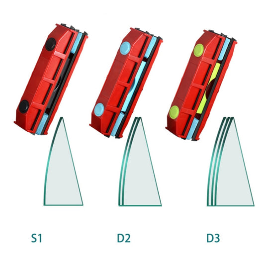 Double Sided Magnetic Wipe High-rise Glass Cleaner, S1, D2, D3