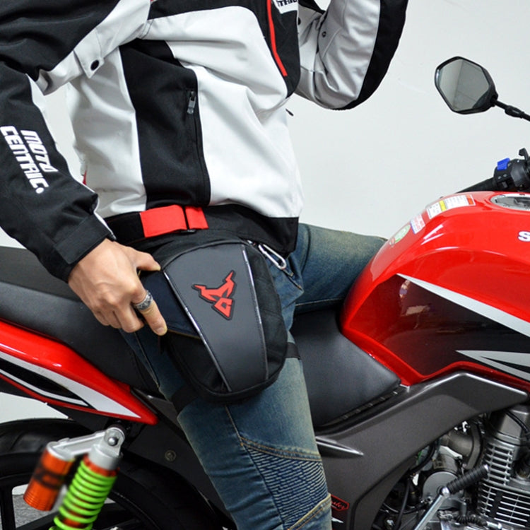 MOTOCENTRIC 11-MC-0105 Motorcycle Riding Leg Bag Waist Bag, 11-MC-0105 (Green), 11-MC-0105 (Gray), 11-MC-0105 (Red), 11-MC-0105 (Blue)