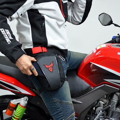 MOTOCENTRIC 11-MC-0105 Motorcycle Riding Leg Bag Waist Bag, 11-MC-0105 (Green), 11-MC-0105 (Gray), 11-MC-0105 (Red), 11-MC-0105 (Blue)