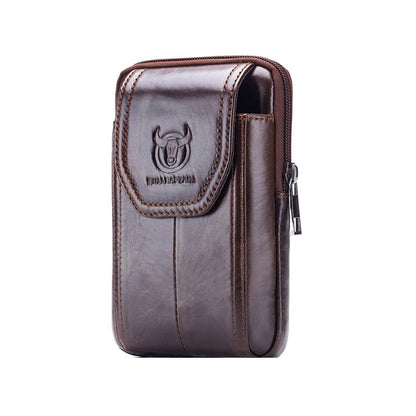 BULL CAPTAIN  Leather Multifunctional Waist Bag For Men, Brown-05, Brown-07, Brown-08, Brown-10, Brown-04, Brown-06, Brown-09, Black-05, Black-07, Black-08, Black-10, Black-04, Black-09