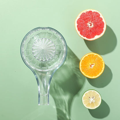Easy Manual Lemon Juicer Juice Squeezer, White, Red, Green