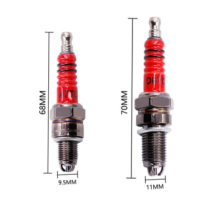 Motorcycle Spark Plug 125 150 Pedal Bend Beam Boost Car Universal, A7TC, A8TC