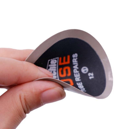 Nirichie 60mm Round Car Tire Repair Patch Tire Repair Cold Patch Film, 60mm Round Car Tire Patch