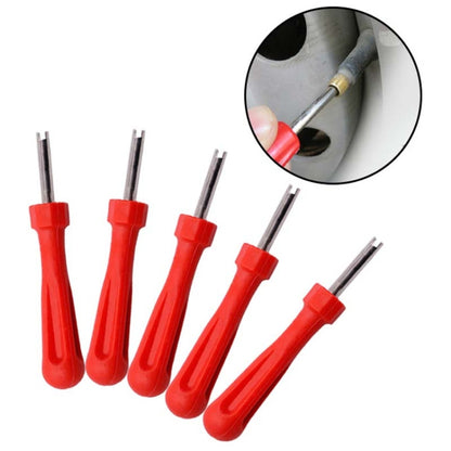 10 PCS Car Tire Electric Vehicle Valve Cap Bicycle Valve Core Switch, Style:, Single Head Short, Single Head Long