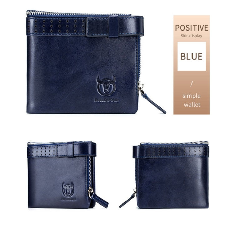 BULL CAPTAIN Anti-theft Brush Leather Wallet For Men