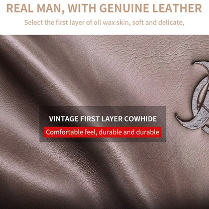 BULL CAPTAIN Anti-theft Brush Leather Wallet For Men