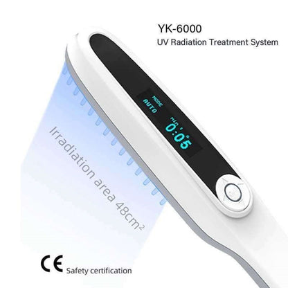 YK-6000BT Psoriasis Vitiligo UV Light Treatment Lamp, EU Plug 220V, US Plug 110V, UK Plug 220V