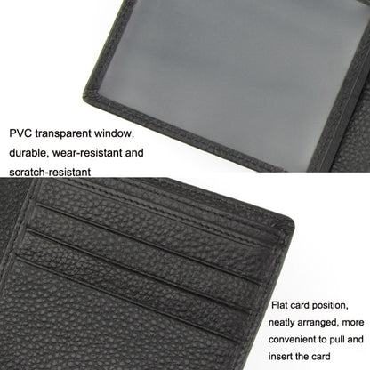 Anti-Theft Brush RFID Men Wallet Short Strap Button Multi-Card Layer Men Wallet, 965013, K-8006