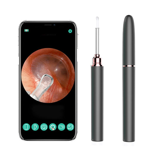 TES02 WIFI High-definition Intelligent Visual Ear Scoop, Dazzling Black, Silver White, Ink Green