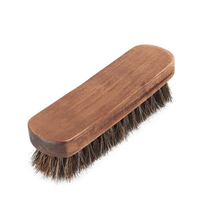 Horse Mane Shoes Brush Mahogany Brush Fur Shoes Cleaning And Dust Brush, Shoes Dust Brush