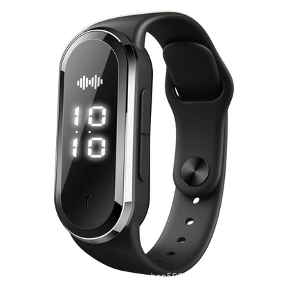 M21  Ultrasonic Mosquito Repellent Bracelet with Step Counter & Clock & Temperature Function, M21 (Black), M21 (White)