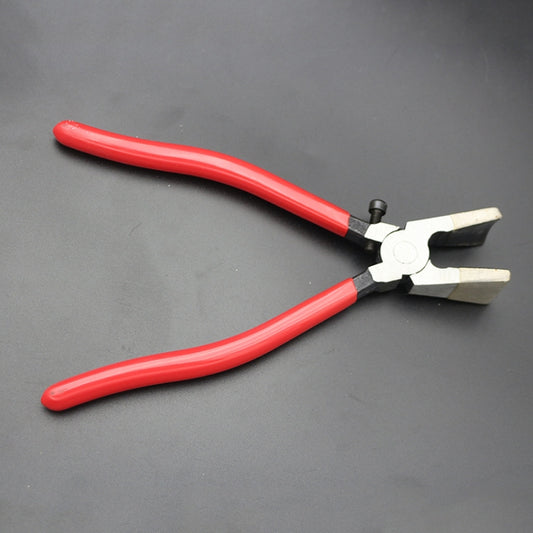 Glass Pliers Strong Pliers Tile Opener Breaking Pliers, Arc (8 Inch)