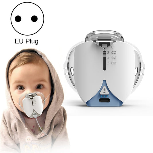 Hands-free Wearable Micro-mesh Nebulizer for Adults and Children ,Style:, With EU Plug