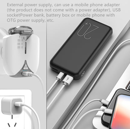 Hands-free Wearable Micro-mesh Nebulizer for Adults and Children ,Style:, With EU Plug
