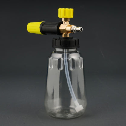 High Pressure Cleaning Machine 1/4 Quick Plug-In Joint Transparent Foam PA Pot, 1/4 Quick Plug-In Joint Foam PA Pot