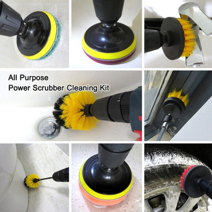 Universal Rod Cleaning Dust Removal Polishing Electric Drilling Brush Set, 24 PCS / Set