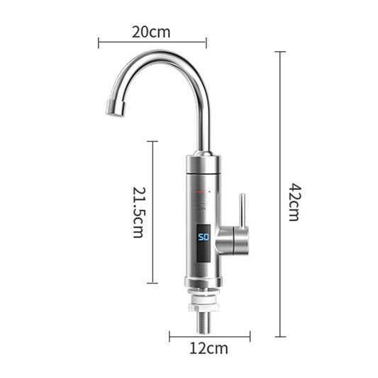 Household Kitchen Electric Hot Water Fauce EU Plug, Style: