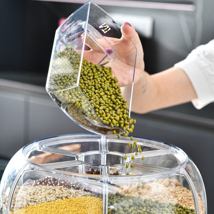 Kitchen Divider Rotating Cereal Storage Box