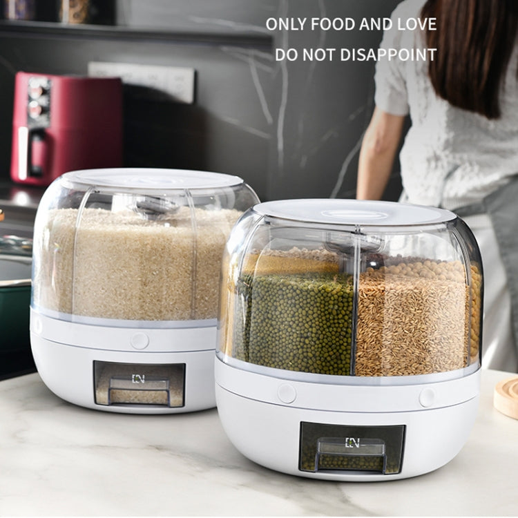 Kitchen Divider Rotating Cereal Storage Box