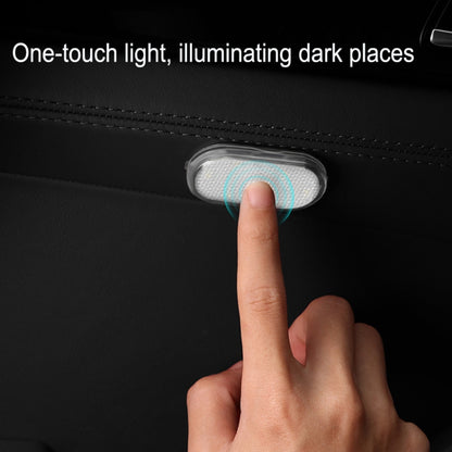 Car Lighting Reading Light LED Touch Sensing Ambient Light, Style:, White, Ice Blue, Blue, Pink Purple, Colorful