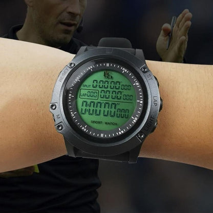 YS Luminous Football Referee Stopwatch Timer Alarm Clock Football Watch