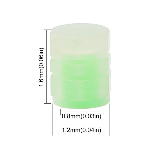 4pcs / Set Luminous Tire Valve Cap Electric Motorcycle Vacuum Tire Valve Cover, Style: Split Effect, 4pcs /Set Split Effect, 4pcs /Set One Effect