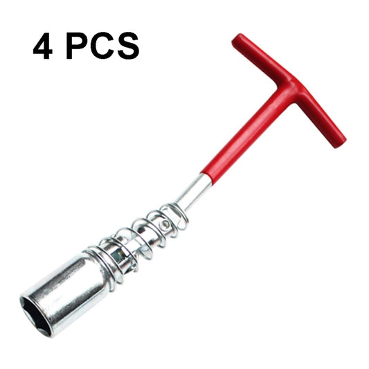 4 PCS Car Spark Plug Sleeve Wrench Universal Car Disassembly Tool, Style:, 16mm Short, 21mm Short