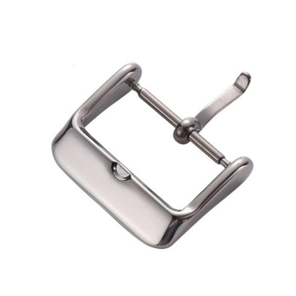 5pcs IP Plated Stainless Steel Pin Buckle Watch Accessories, Color: Silver 12mm, Silver 12mm, Silver 14mm, Silver 16mm, Silver 18mm, Silver 20mm, Rose Gold 12mm, Rose Gold 14mm, Rose Gold 16mm, Rose Gold 18mm, Rose Gold 20mm, Rose Gold 22mm, Gold 12mm�...