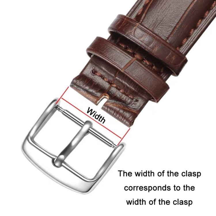 5pcs IP Plated Stainless Steel Pin Buckle Watch Accessories, Color: Silver 12mm, Silver 12mm, Silver 14mm, Silver 16mm, Silver 18mm, Silver 20mm, Rose Gold 12mm, Rose Gold 14mm, Rose Gold 16mm, Rose Gold 18mm, Rose Gold 20mm, Rose Gold 22mm, Gold 12mm�...
