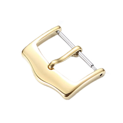 5pcs IP Plated Stainless Steel Pin Buckle Watch Accessories, Color: Silver 12mm, Silver 12mm, Silver 14mm, Silver 16mm, Silver 18mm, Silver 20mm, Rose Gold 12mm, Rose Gold 14mm, Rose Gold 16mm, Rose Gold 18mm, Rose Gold 20mm, Rose Gold 22mm, Gold 12mm�...