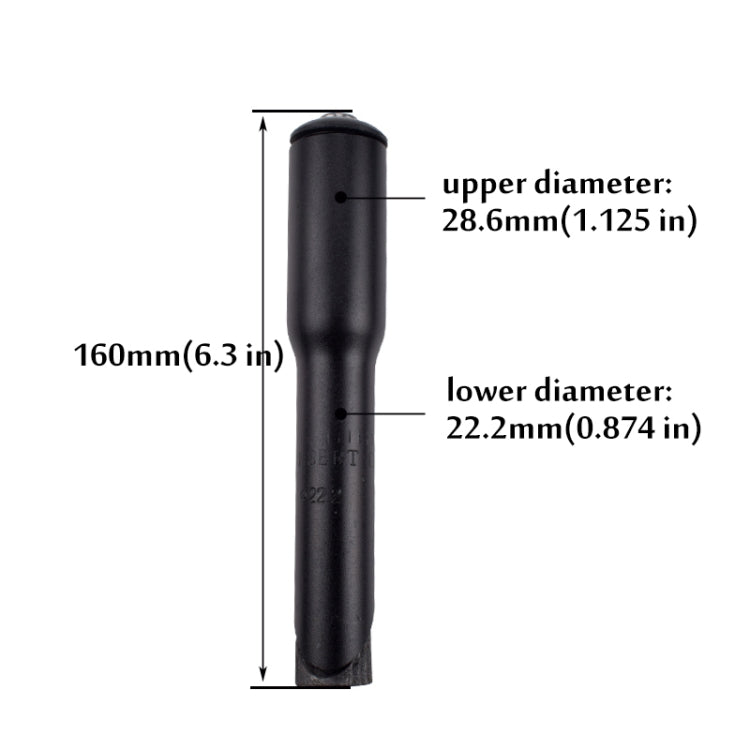 FMFXTR Road Bike Front Fork Stem Modified Height Increaser Handlebar Core Riser