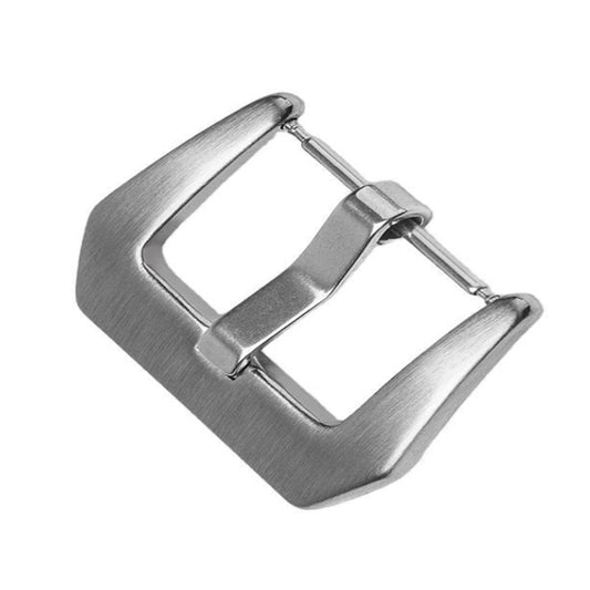 3 PCS Stainless Steel Brushed Pin Buckle Watch Accessories, 18mm Steel Color, 20mm Steel Color, 22mm Steel Color, 24mm Steel Color, 18mm Black, 20mm Black, 22mm Black, 24mm Black
